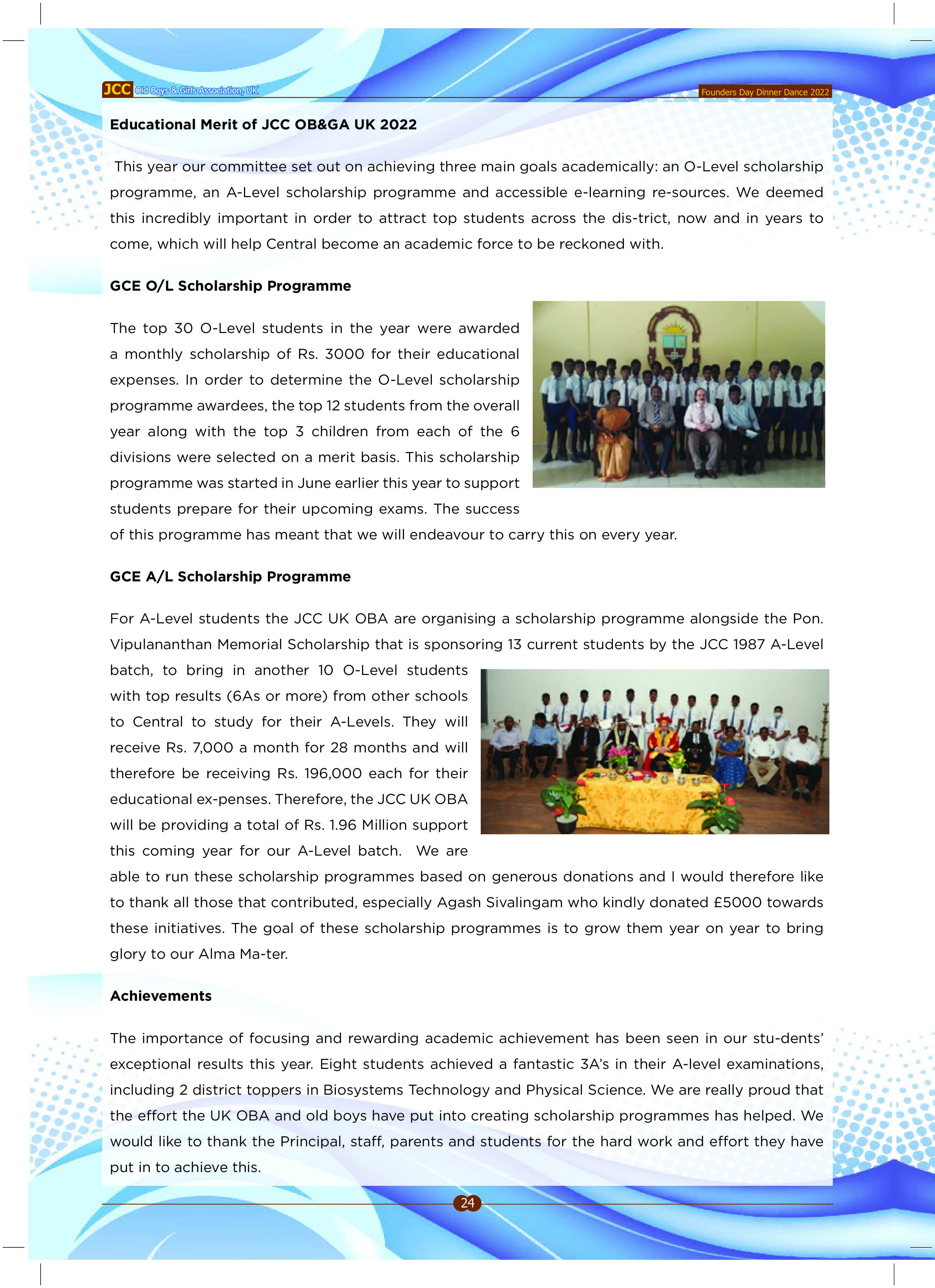 JCC OBA UK Newsletter - 2022 Page 23
